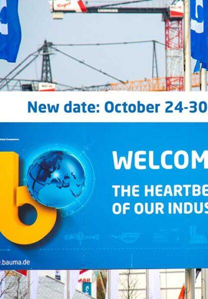 世界最大建筑贸易展览会Bauma暂延至今年秋