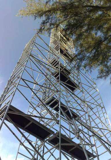 香港20米黄金海岸瞭望台搭建