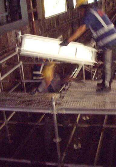 香港九龍塘地铁站检修