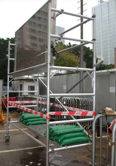 香港警察LED灯箱安装工程