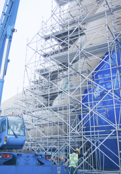 香港海洋公园外墙装潢